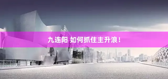 九连阳 如何抓住主升浪！